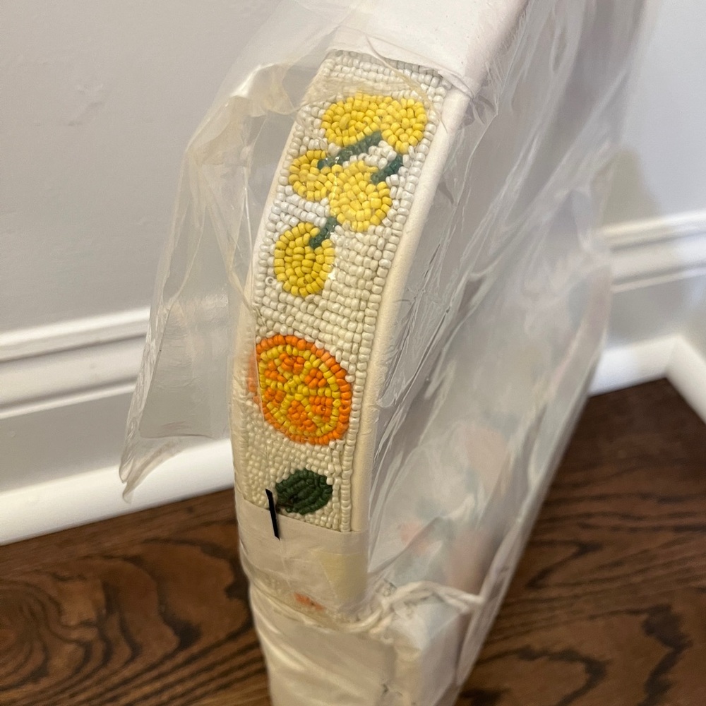 STAUD Tommy Beaded Bag Fruit Salad Purse NEW with Tags - Picture 14 of 16
